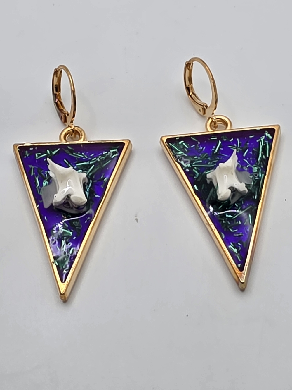 Rattlesnake Bone Earrings